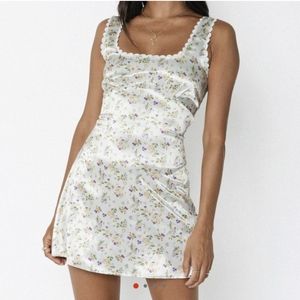 Princess Polly dress in Berlin satin